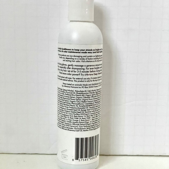 OVERTONE VIBRANT BLUE DAILY CONDITIONER - 8 FL OZ - Picture 2 of 2